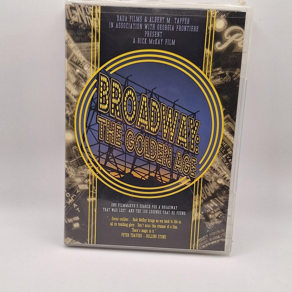 Broadway - The Golden Age, by the Legends Who Were There - DVD - VERY GOOD